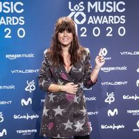 Vanesa Martín en la entrega de Los 40 Music Awards 2020