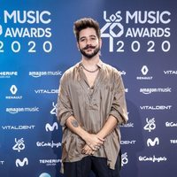 Camilo en la entrega de Los 40 Music Awards 2020