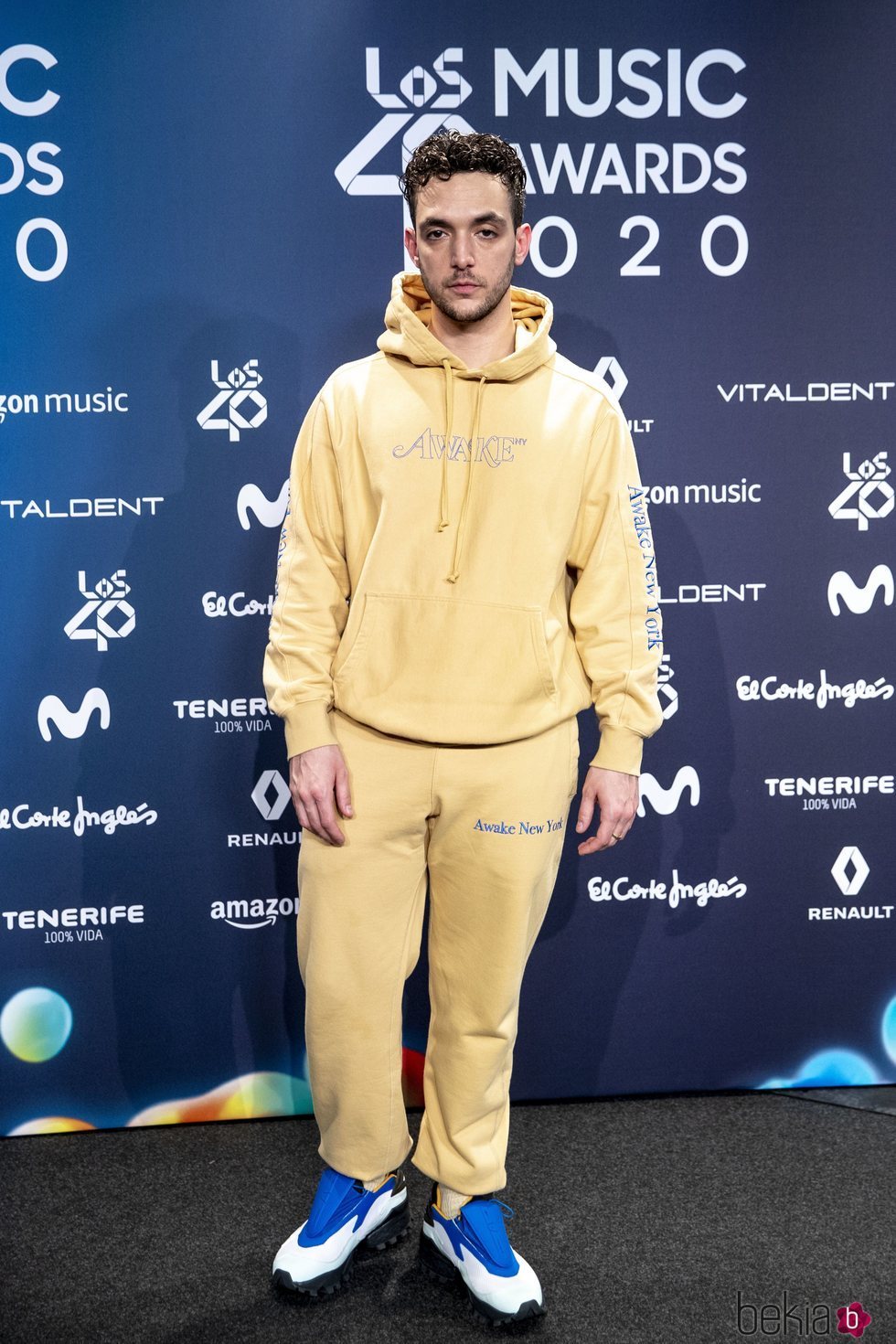 C. Tangana en la entrega de Los 40 Music Awards 2020