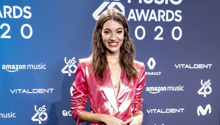 Ana Guerra en la entrega de Los 40 Music Awards 2020