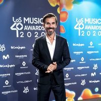 Santi Millán en la entrega de Los 40 Music Awards 2020