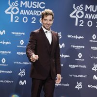 David Bisbal en la entrega de Los 40 Music Awards 2020