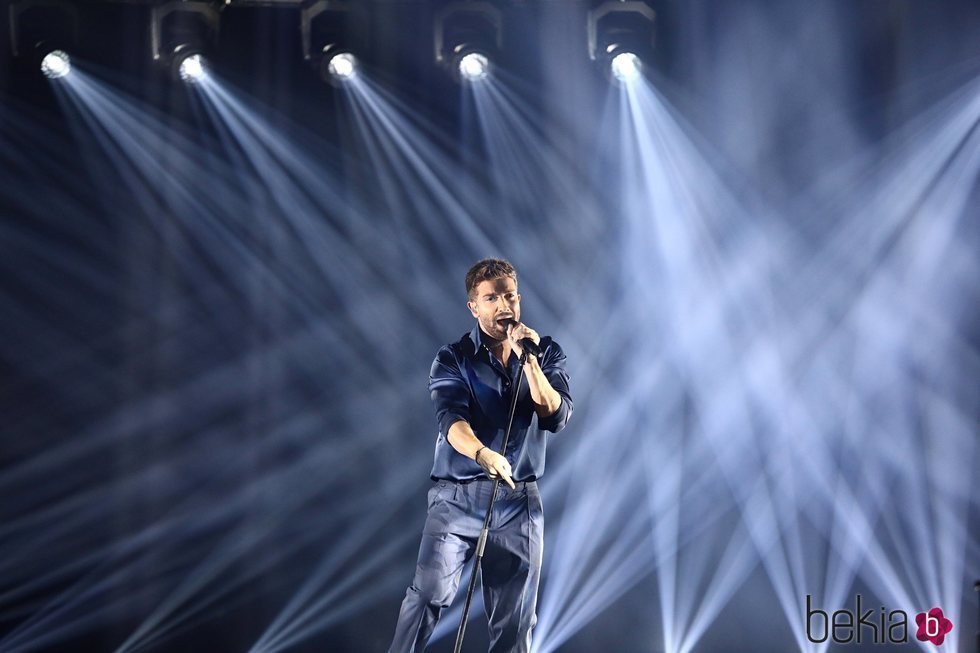 Pablo Alborán en la gala de Los 40 Music Awards 2020