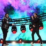 Beret y Pablo Alborán cantando 'Sueño' en Los 40 Music Awards 2020