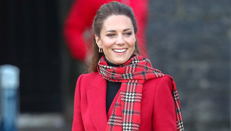 Kate Middleton en Cardiff durante su Royal Train Tour