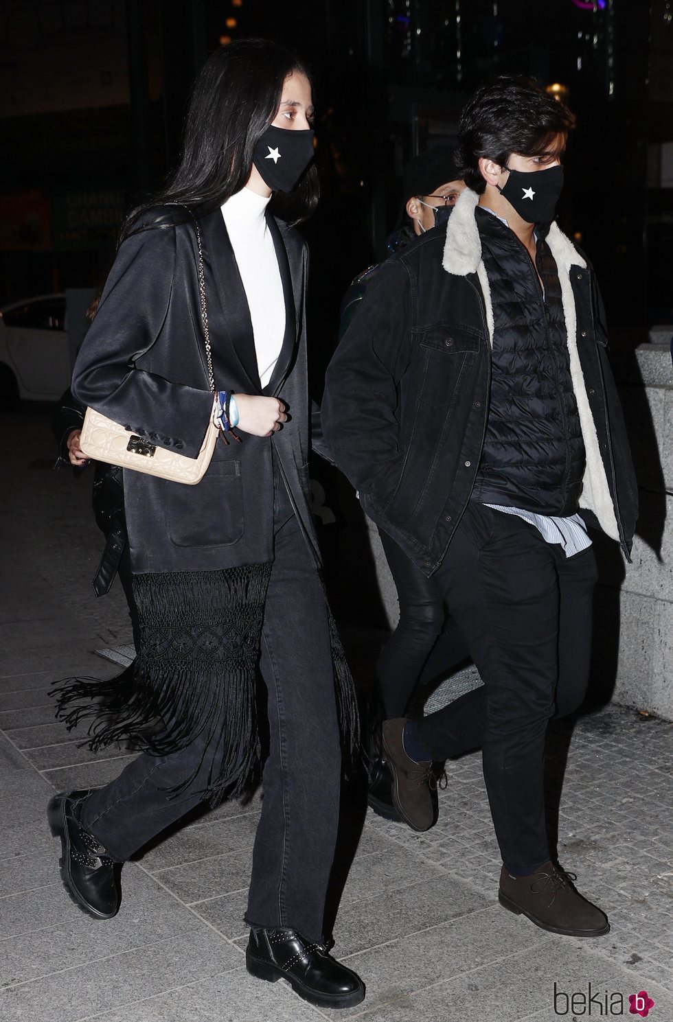 Victoria Federica y Jorge Bárcenas tras la cena de inauguración del Hotel Four Seasons de Madrid