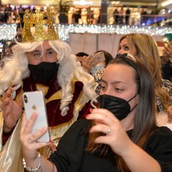 Kiko Rivera en el evento navideño del Centro Comercial La Cañada de Marbella