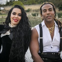 Beatriz Luengo y Yotuel presentando su canción 'Rebelde'