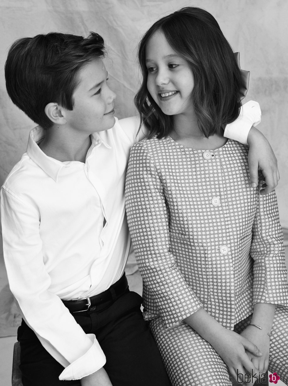 Vicente y Josefina de Dinamarca se miran con cariño en su 10 cumpleaños