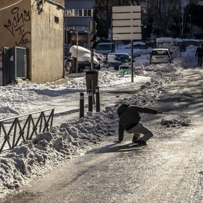 La gran nevada de Madrid de enero de 2021