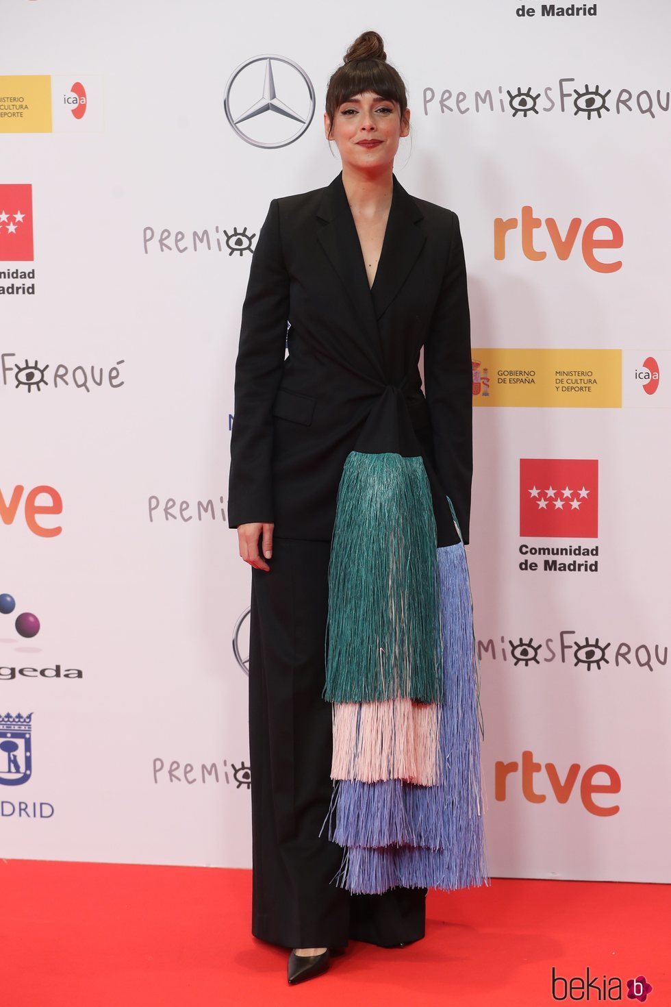 Belén Cuesta en la alfombra roja de los Premios José María Forqué 2021