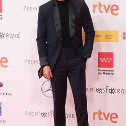 Mario Casas en la alfombra roja de los Premios José María Forqué 2021