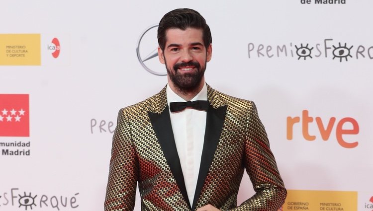 Miguel Ángel Muñoz en la alfombra roja de los Premios José María Forqué 2021