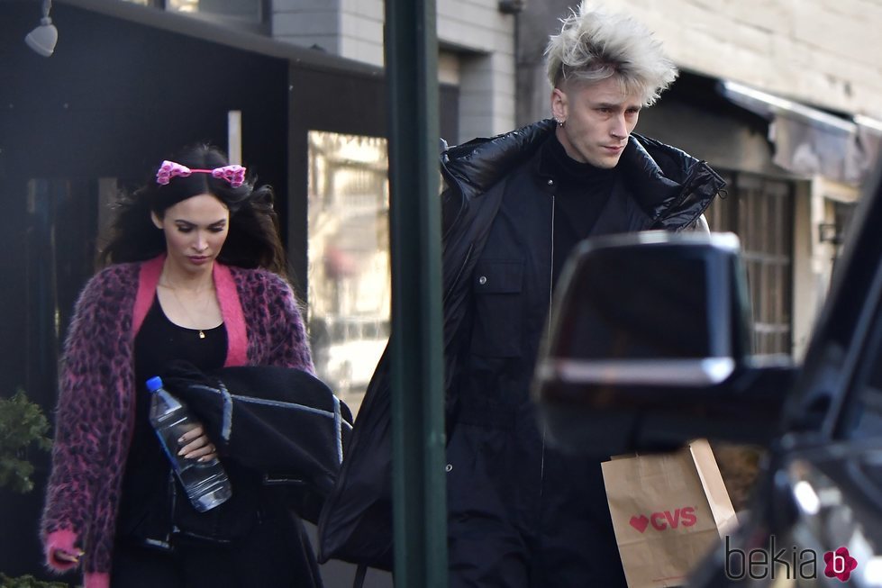 Megan Fox y Machine Gun Kelly en Nueva York