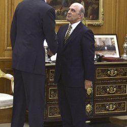 El Rey Felipe recibe a José Antonio Zarzalejos en La Zarzuela