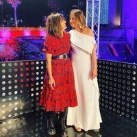 Sandra Barneda y Nagore Robles en la Nochevieja de 2020