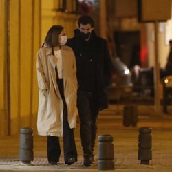 Tamara Falcó con Íñigo Onieva dando un paseo por Madrid