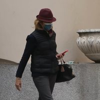 La Infanta Elena reaparece tras su viaje a Abu Dabi para visitar al Rey Juan Carlos