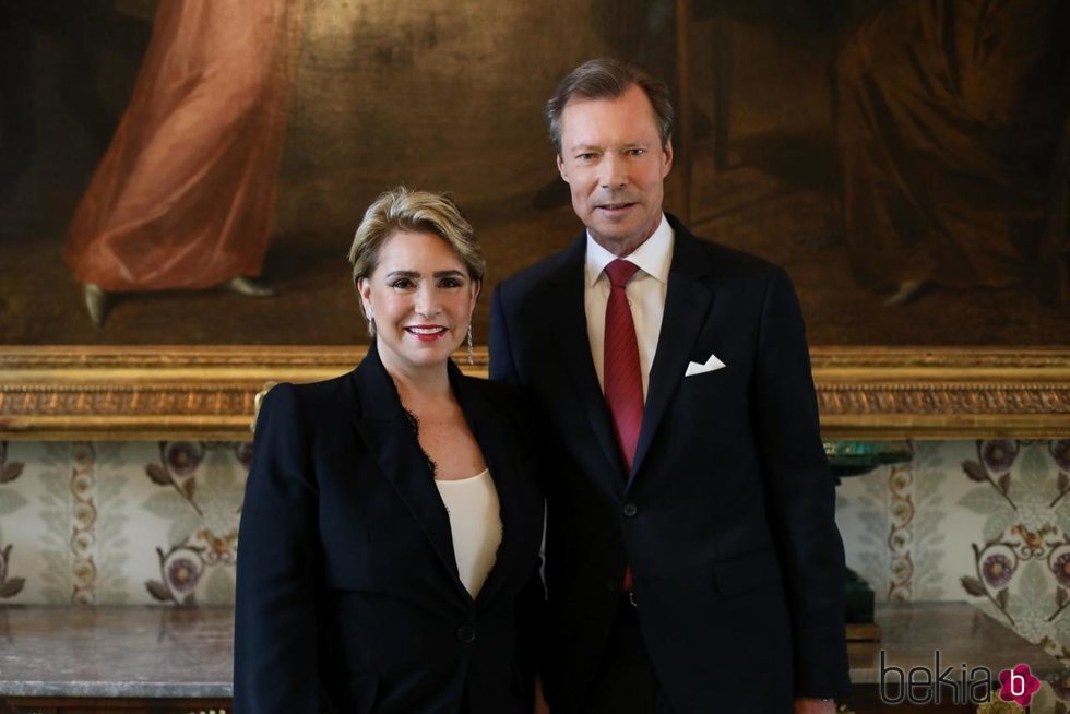 Enrique y María Teresa de Luxemburgo en su 40 aniversario de boda