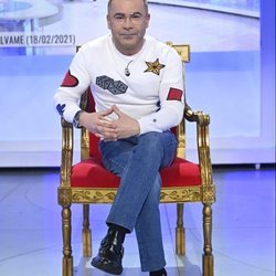 Jorge Javier Vázquez en el trono de 'MyHyV'