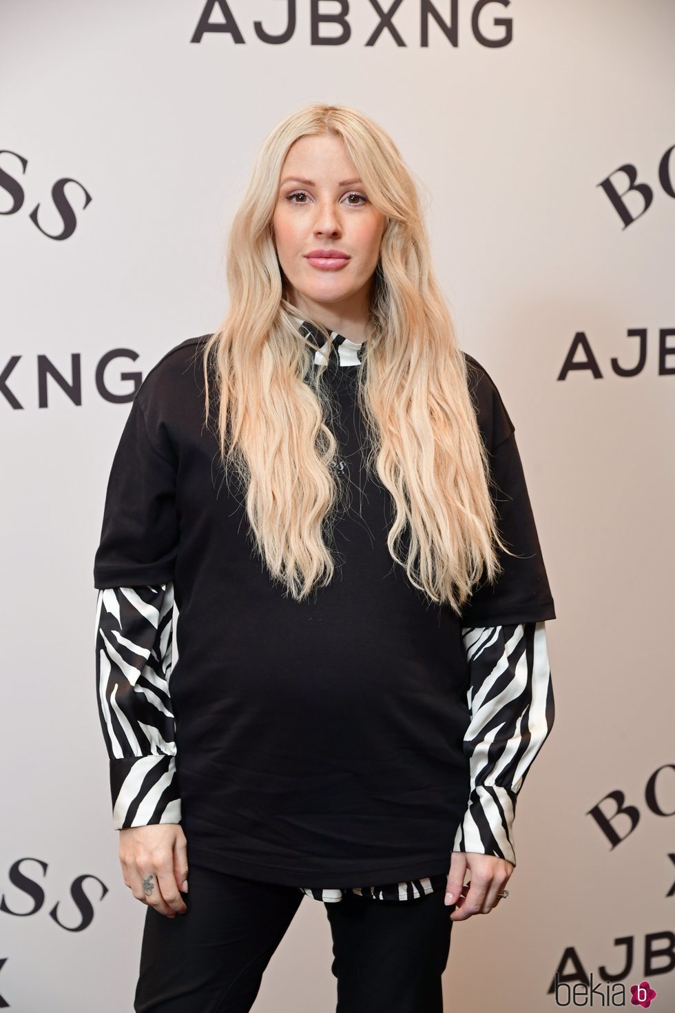 Ellie Goulding en su primera aparición pública tras anunciar su embarazo