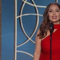 Salma Hayek en los Globos de Oro 2021