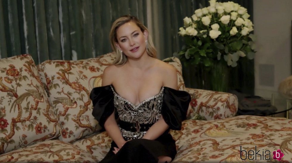 Kate Hudson en los Globos de Oro 2021