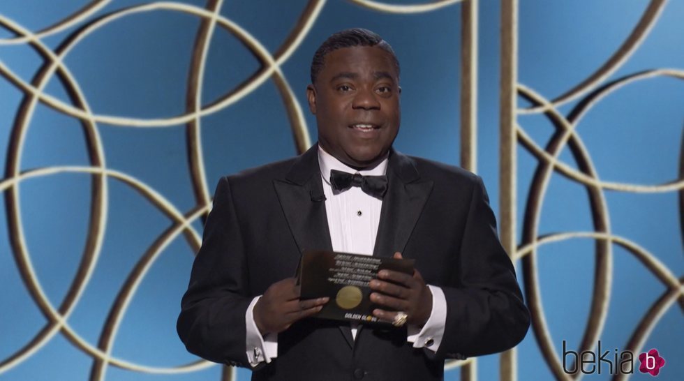 Tracy Morgan en los Globos de Oro 2021