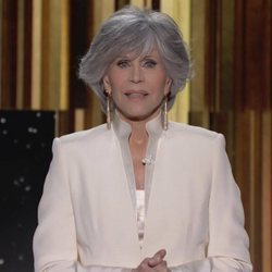 Jane Fonda en los Globos de Oro 2021