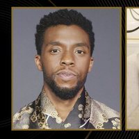 Taylor Simone Ledward Boseman en los Globos de Oro 2021 en la aceptación del premio a Chadwick Boseman