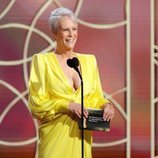 Jamie Lee Curtis en los Globos de Oro 2021