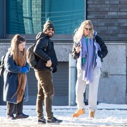 Toni Garrn y Alex Pettyfer en Berlín