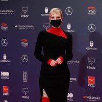 Natalia de Molina en la alfombra roja de los Premios Feroz 2021