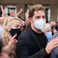 David Bisbal en la capilla ardiente de Álex Casademunt