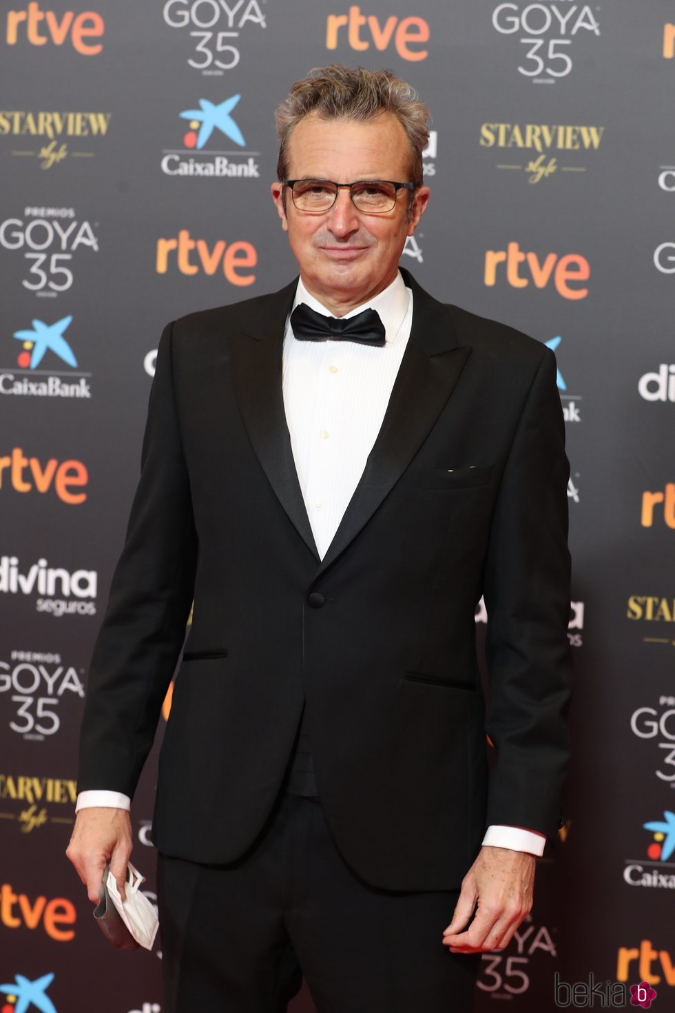 Mariano Barroso en la alfombra roja de los Goya 2021