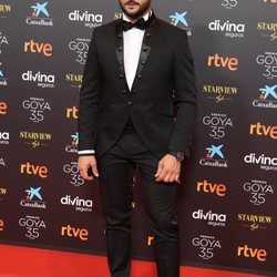 Antonio Velázquez en la alfombra roja de los Goya 2021