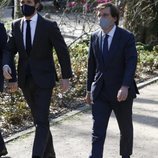 Pablo Casado y José Luis Martínez-Almeida en el Acto de Reconocimiento y Memoria a todas las Víctimas del Terrorismo en Madrid