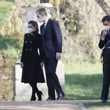 Los Reyes Felipe y Letizia y Pedro Sánchez en el Acto de Reconocimiento y Memoria a todas las Víctimas del Terrorismo en Madrid