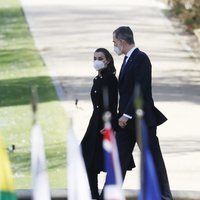 Los Reyes Felipe y Letizia con motivo del Acto de Reconocimiento y Memoria a todas las Víctimas del Terrorismo en Madrid