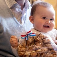 Carlos de Luxemburgo en su primer Bretzelsonndeg