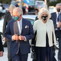 El Príncipe Carlos y Camilla Parker en la Galería Nacional de Arte de Atenas en su visita a Grecia para celebrar el bicentenario de la Independencia de Gre