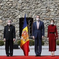 Los Reyes Felipe y Letizia con los copríncipes de Andorra en su Viaje de Estado a Andorra