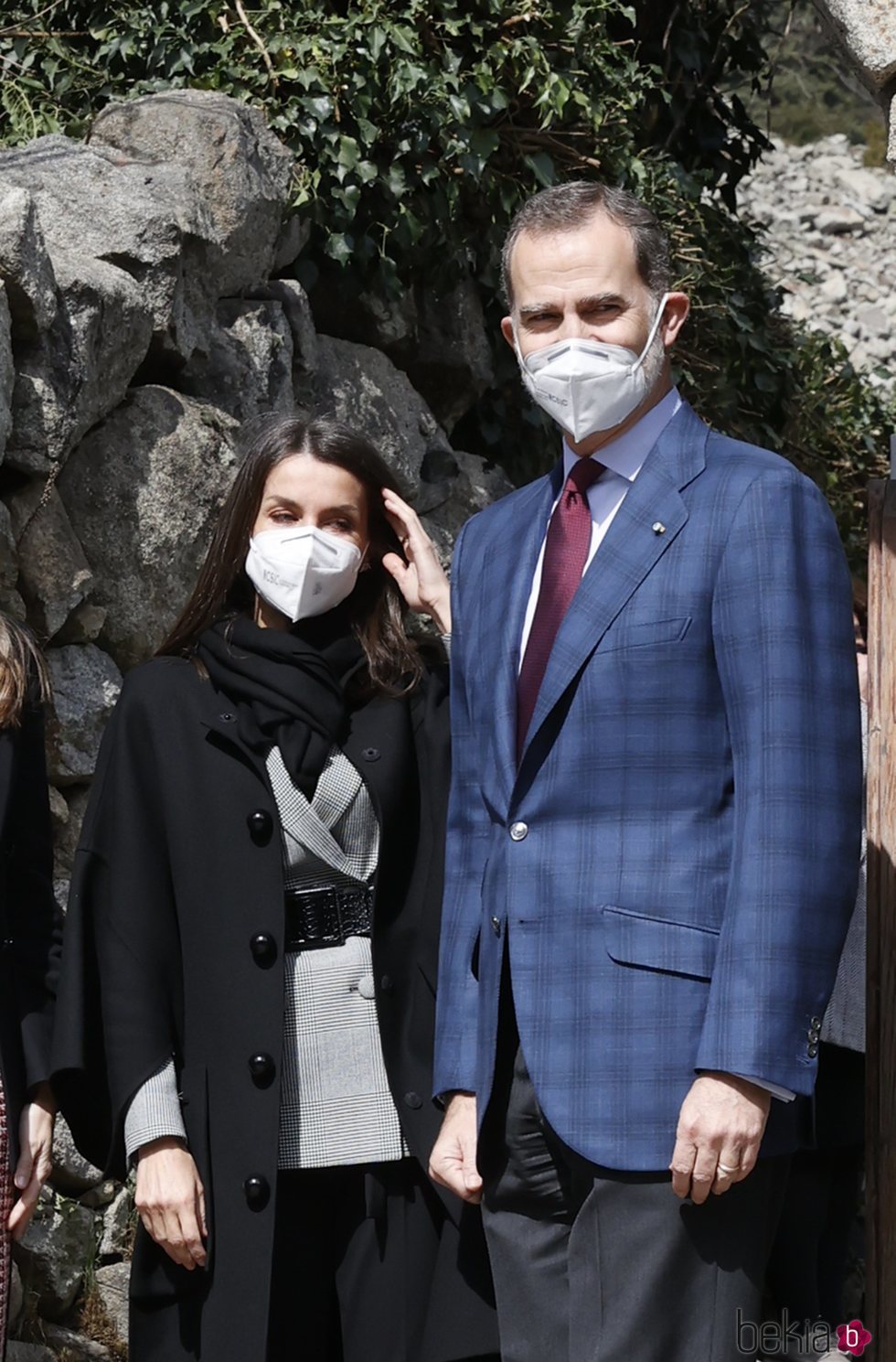 Los Reyes Felipe y Letizia en la Iglesia de Santa Coloma durante su Viaje de Estado a Andorra