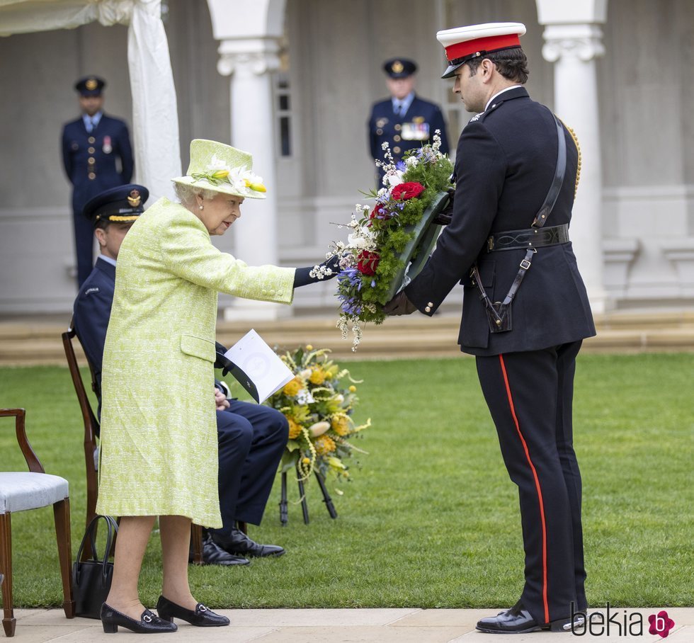 La Reina Isabel en el centenario de la Royal Australian Air Force