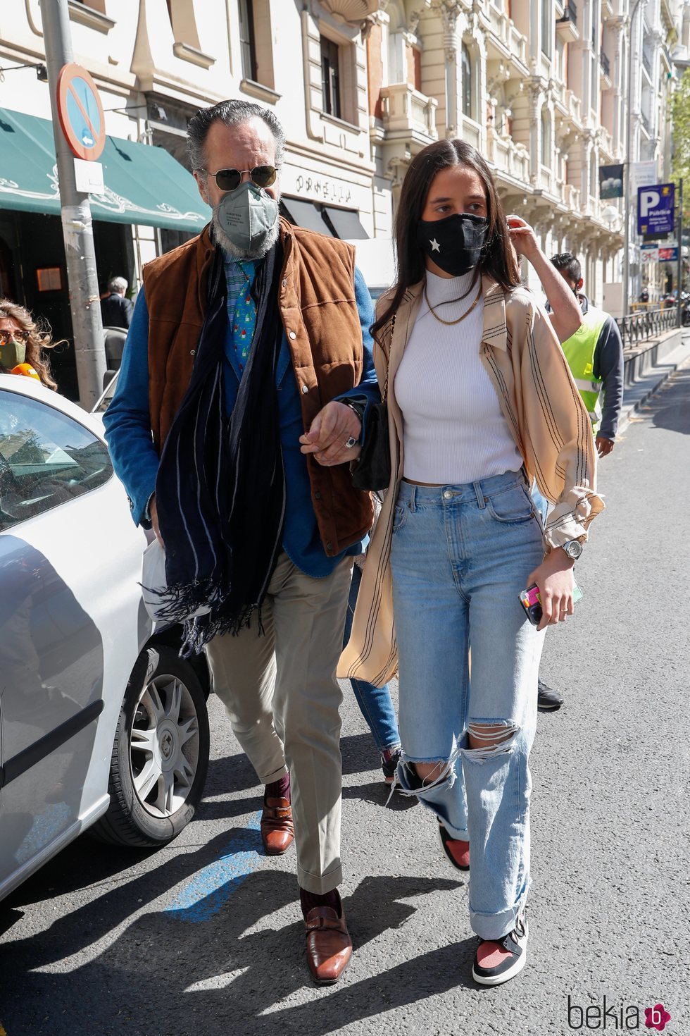 Jaime de Marichalar y Victoria Federica en la celebración del cumpleaños de Jaime de Marichalar