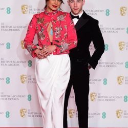 Priyanka Chopra y Nick Jonas en los BAFTA 2021