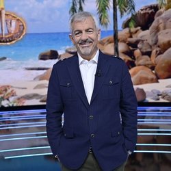 Carlos Sobera en el primer programa de 'Supervivientes 2021: Tierra de nadie'