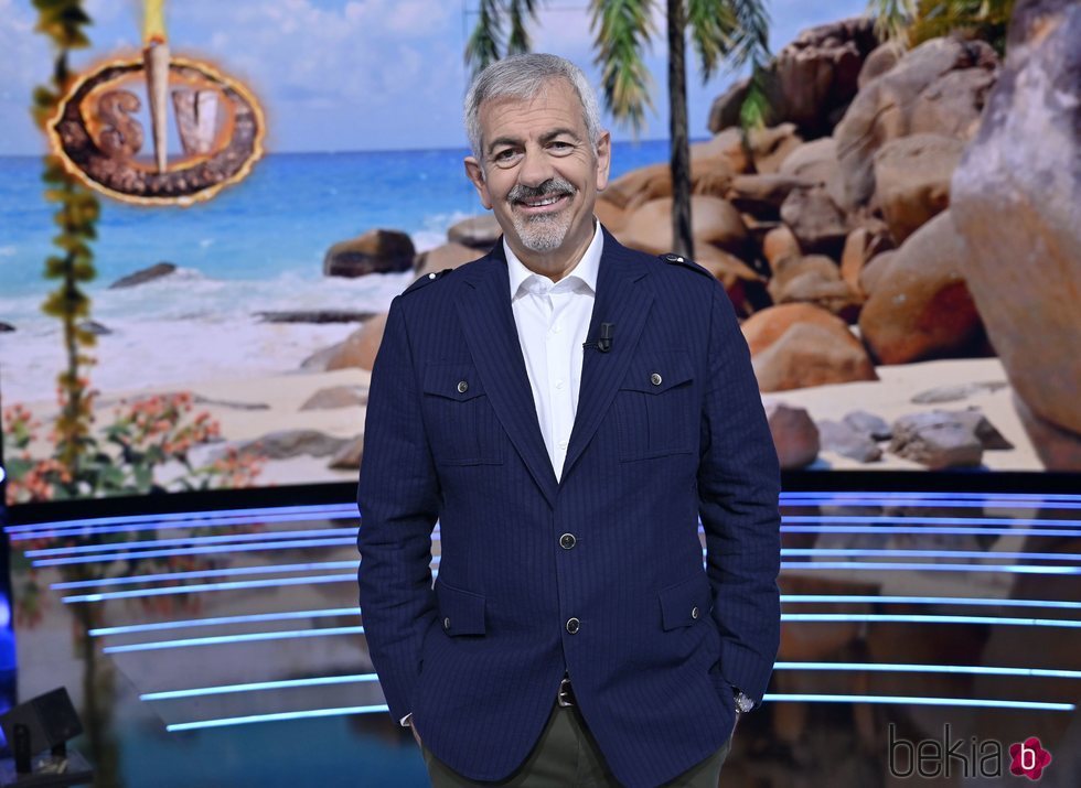 Carlos Sobera en el primer programa de 'Supervivientes 2021: Tierra de nadie'