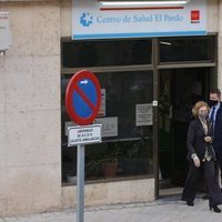 La Reina Sofía tras recibir la segunda dosis de la vacuna contra el coronavirus