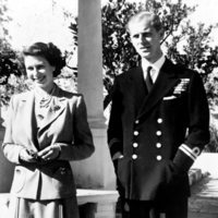 La Reina Isabel y el Duque de Edimburgo en Malta cuando eran jóvenes